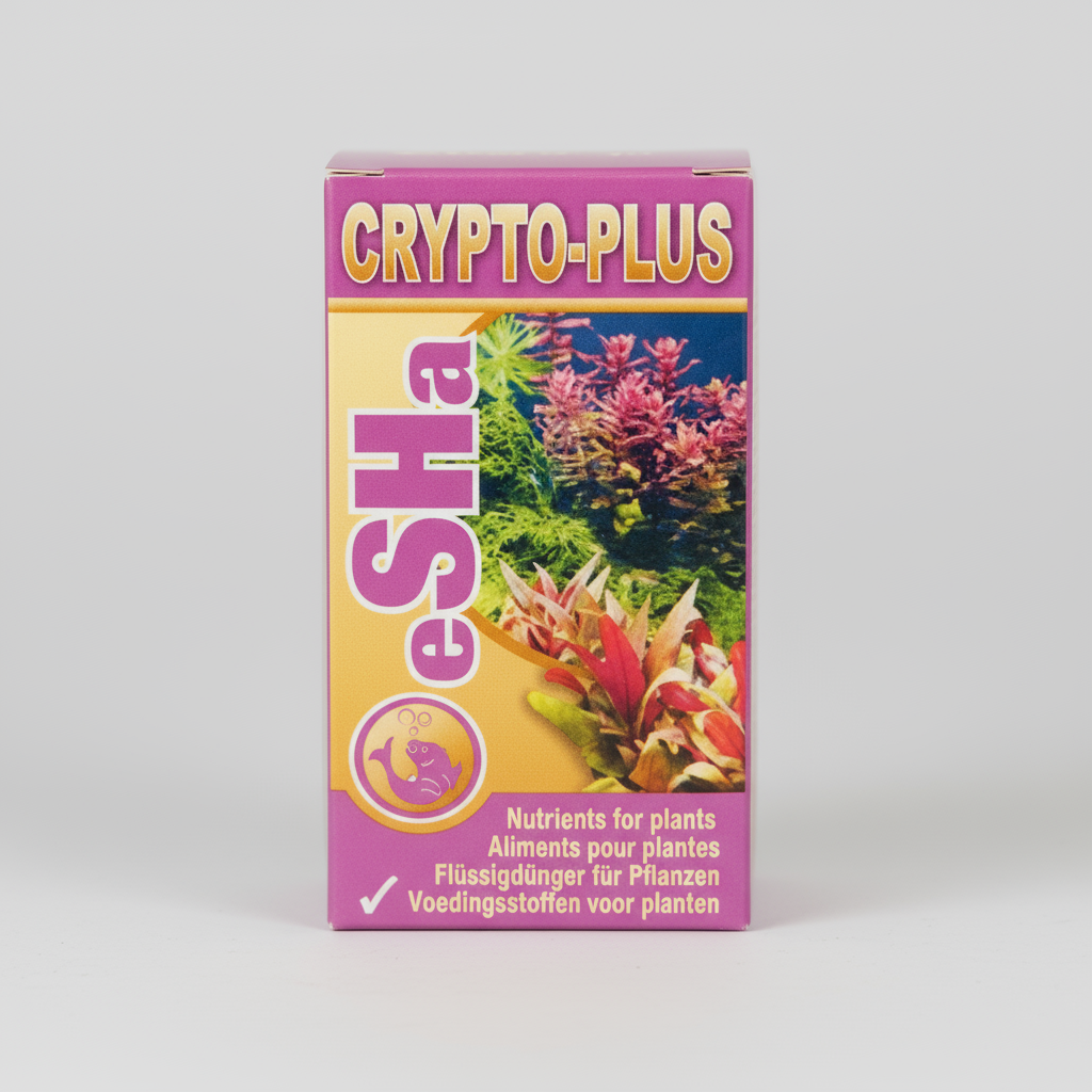 ESHA Crypto Plus 20 ml permet de booster la croissance de vos plantes d'aquarium