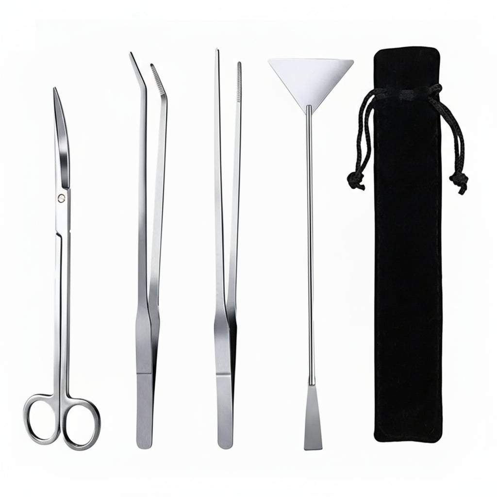 Outils d'aquascaping en acier inoxydable