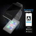Lampe Aquael Leddy Smart BT Noire – Éclairage LED Bluetooth pour aquarium (10 à 50L)