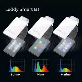 Lampe Aquael Leddy Smart BT Blanche – Éclairage LED Bluetooth pour aquarium (10 à 50L)