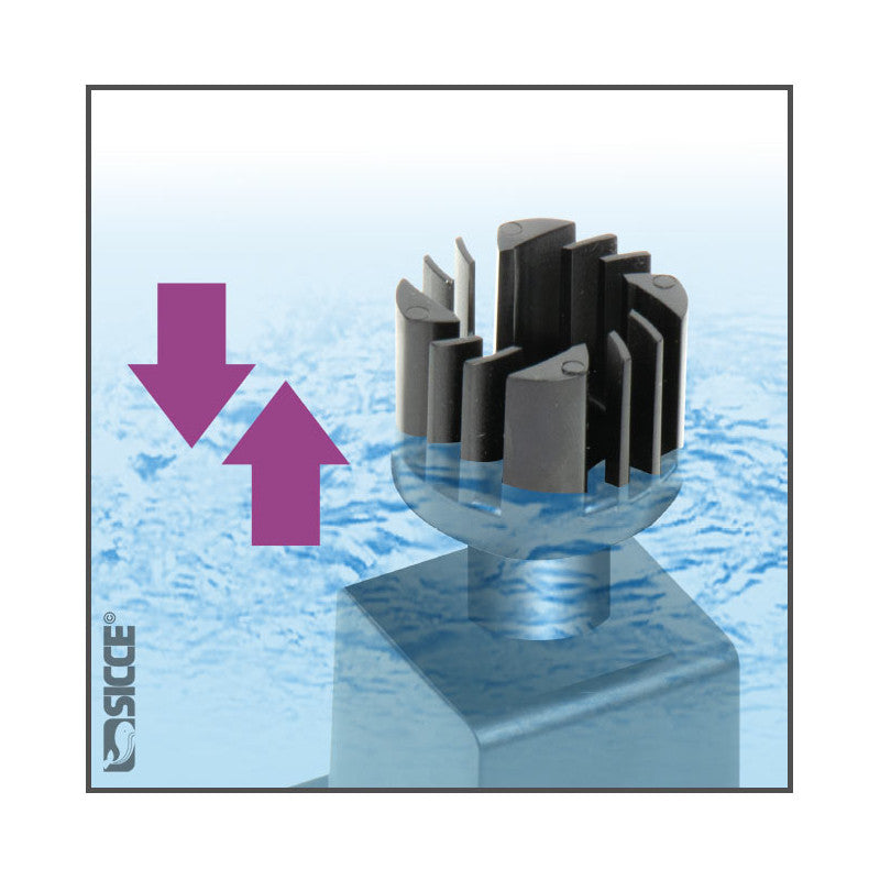 SICCE Shark Mini Skim 350 S - Skimmer de surface pour aquarium